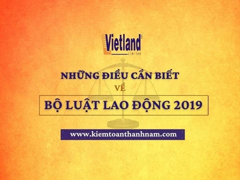 Bộ Luật Lao động số 45/2019/QH14 Năm 2019
