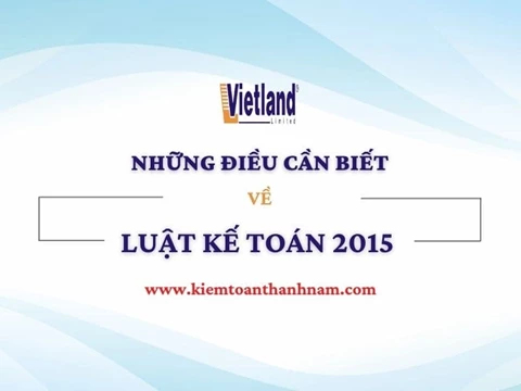 Luật Kế toán năm 2015 số 88/2015/QH13