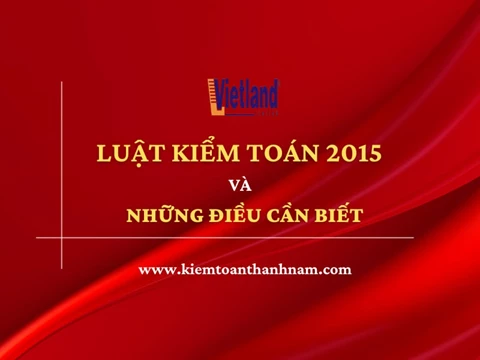 Luật Kiểm toán nhà nước 2015