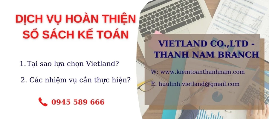Dịch vụ Hoàn thiện Sổ sách Kế toán