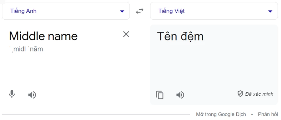 First name là gì? Last name là gì?