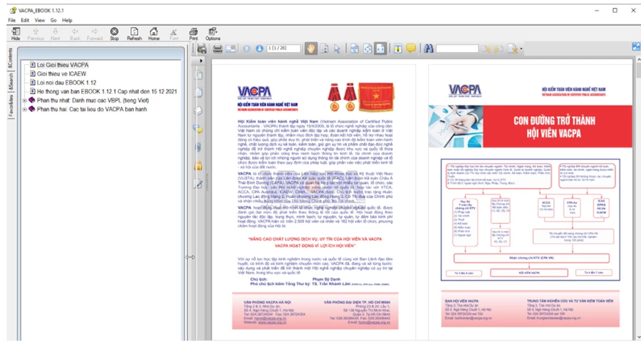 Tải Ebook 1.12 VACPA mới nhất